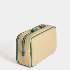 Natural/Petrol Blue