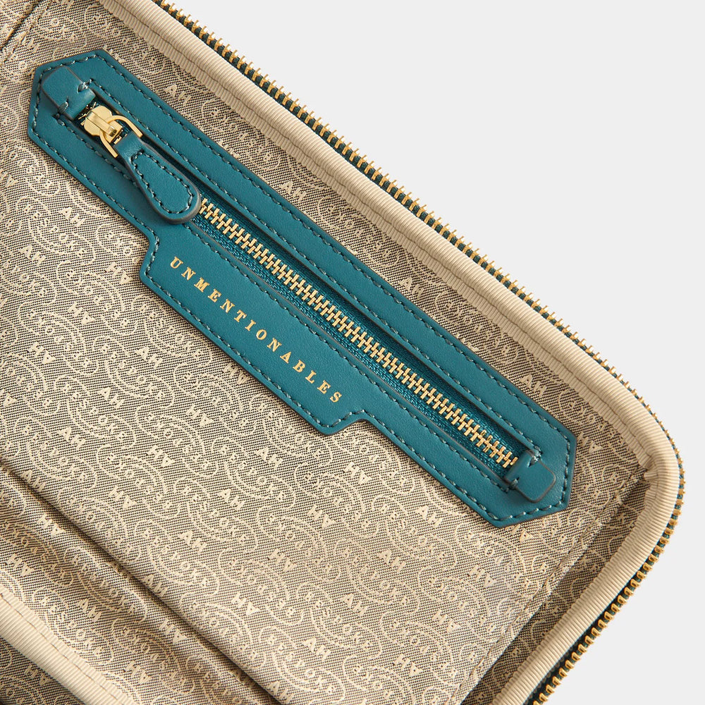 Natural/Petrol Blue