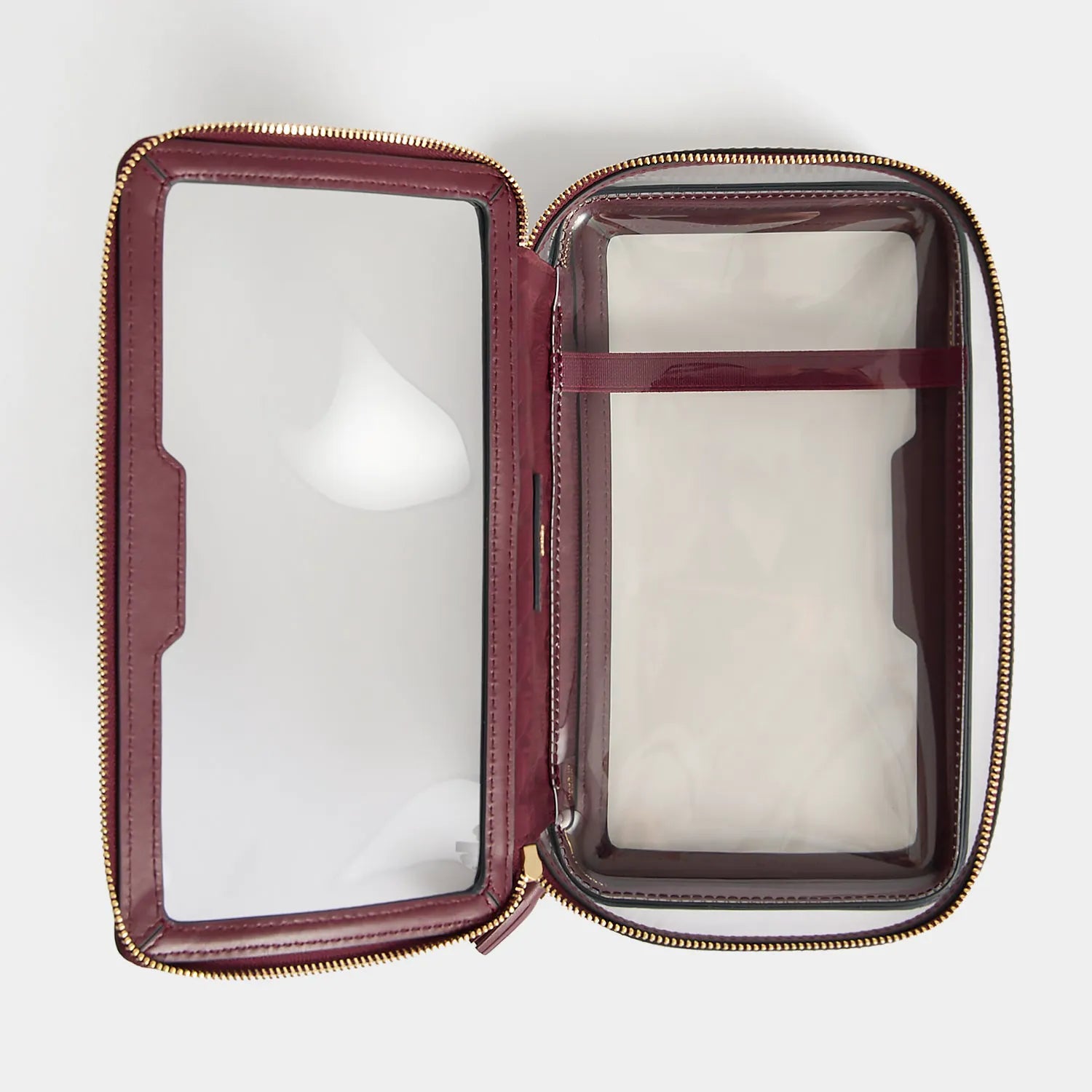 Clear/Medium Red