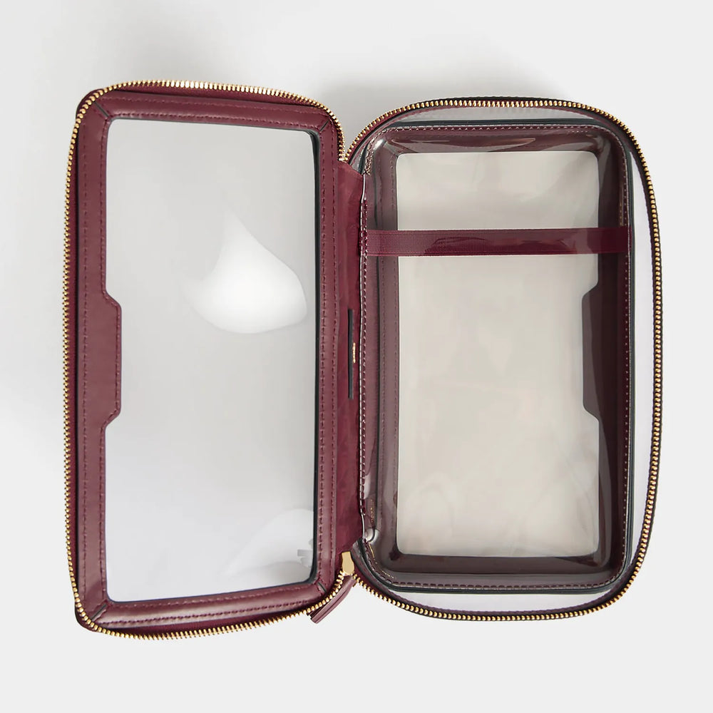 Clear/Medium Red