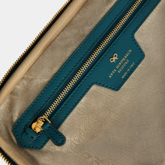 Natural/Petrol Blue