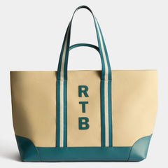 Natural/Petrol Blue